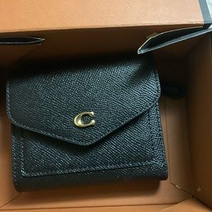 COACH WILLOW BLACK WALLET